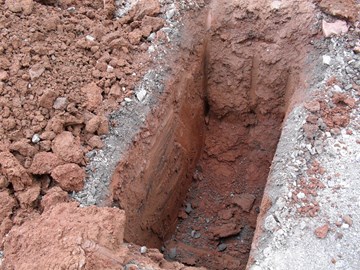 چاله شناسایی (Test Pit)