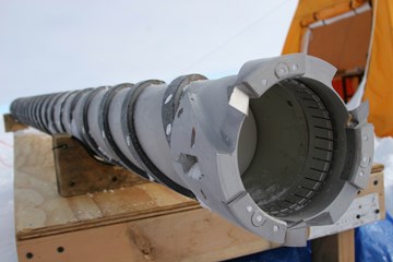 اوگرهای پره بلند توخالی (  Continuous Hollow Stem Augers)